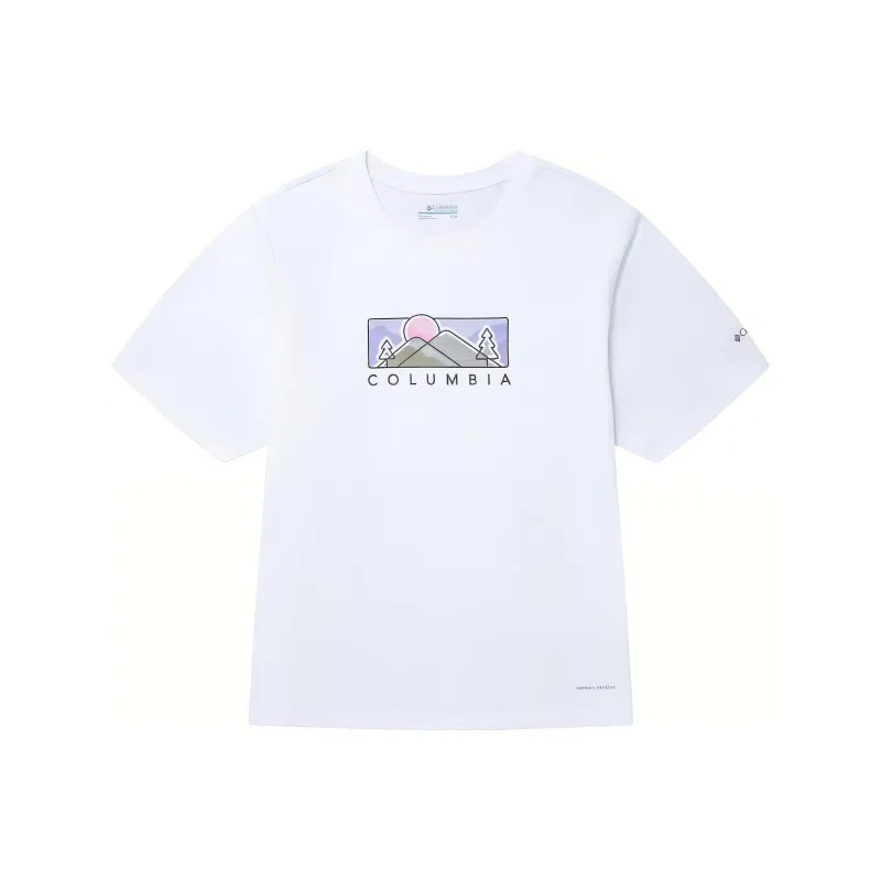 Columbia T Shirts Women's White-0