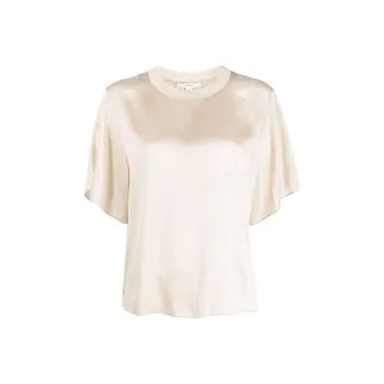 VINCE T-Shirts Women's Ecru