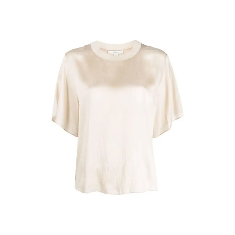 VINCE T-Shirts Women's Ecru-0