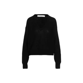 IRO NIGHT Ball V Neck Long Sleeved Sweater
