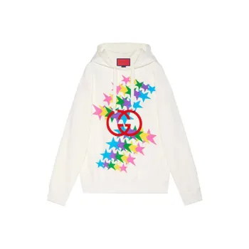GUCCI 520 Special Series Sweatshirt Women's Ivory White