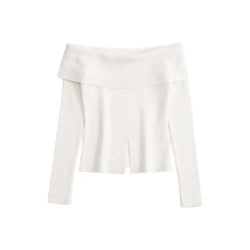 Abercrombie＆Fitch Sweater Women's Cream