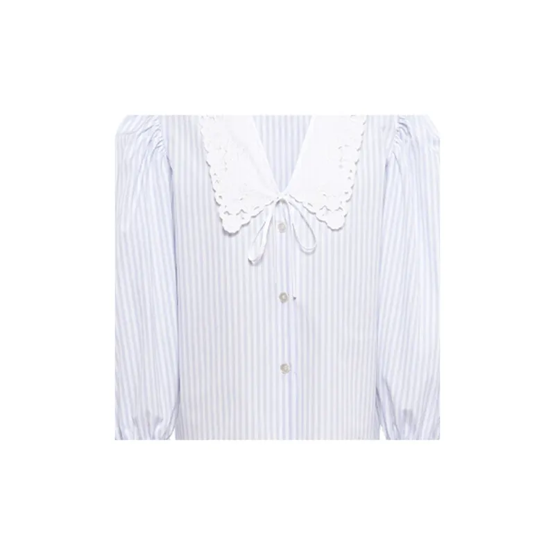 MIU MIU Shirts Women's Light Blue-7