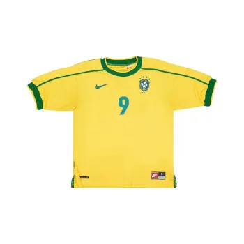 Nike Brazil 1998 Reissue Ronaldo Soccer Replica Jersey