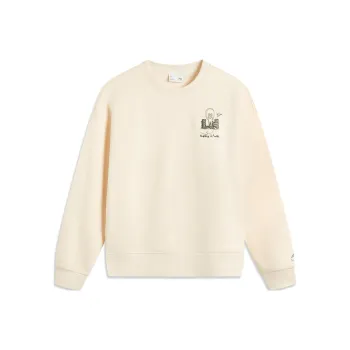 LiNing Sports Life Collection Sweatshirt Women's Swan White