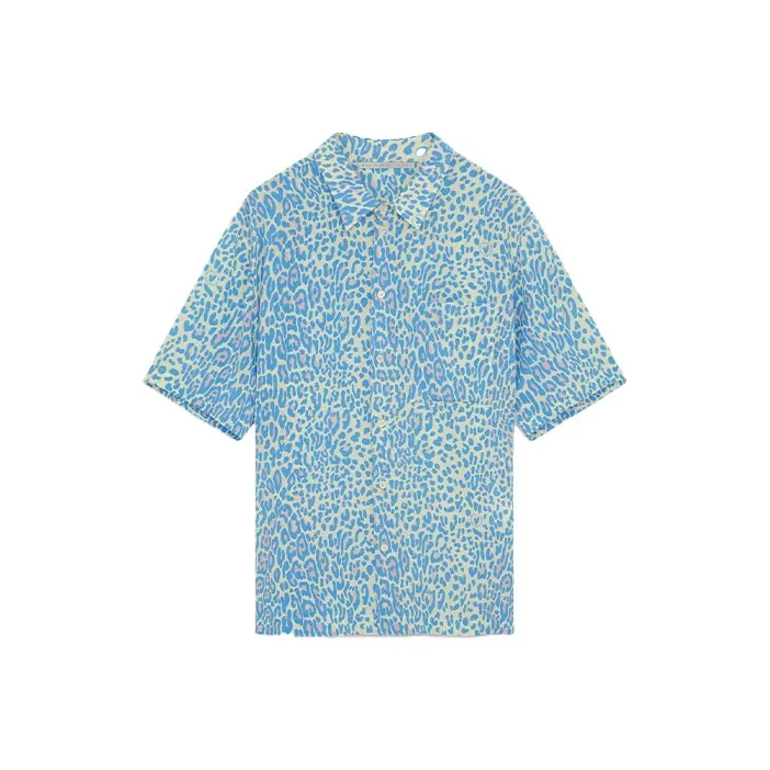 Stella McCartney Allover Printed Short Sleeved Shirt-0