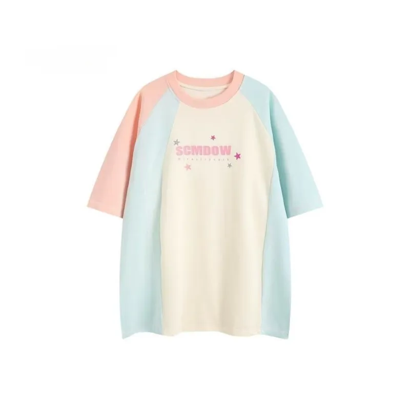 GOSO T Shirt Women's Pink, Blue, & Apricot-0
