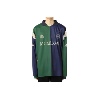 Kappa x CITY BOYS FC FW24 Soccer Jerseys Men Beige Green Blue