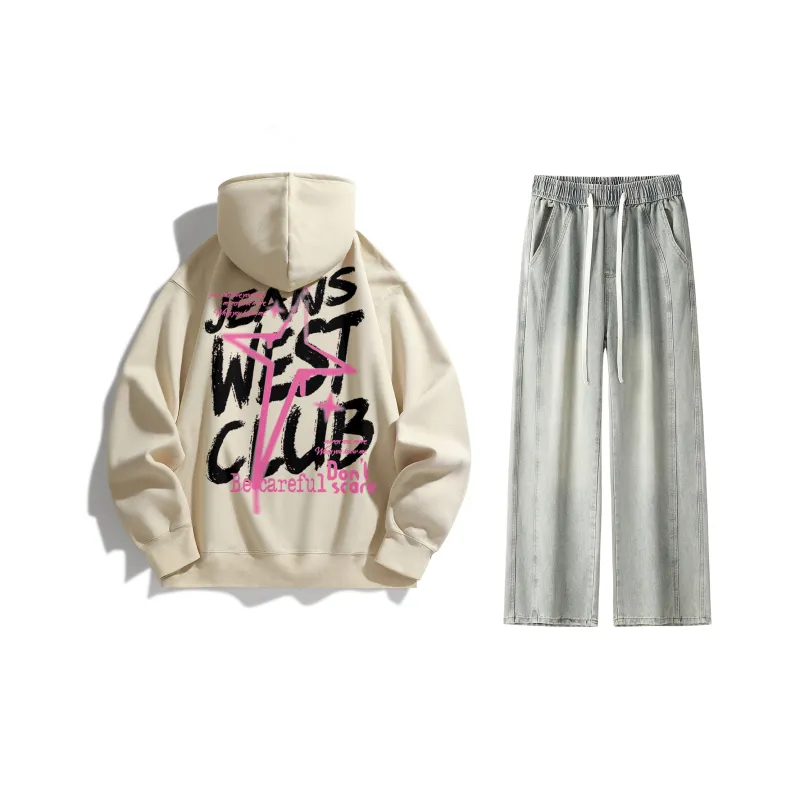 JEANSWEST CLUB Sweatshirt Set Unisex-18