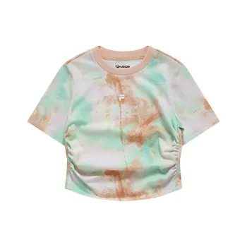 FILA FUSION Trending Street Series T Shirt Women's Honey Orange