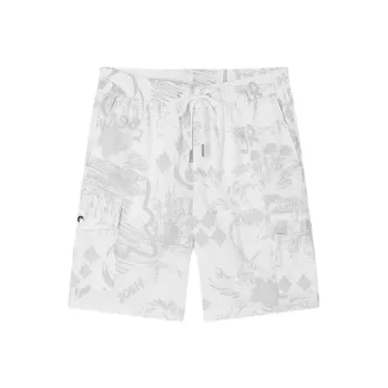 JOHN RICHMOND SS25 Casual Shorts Men's Raw White Plant