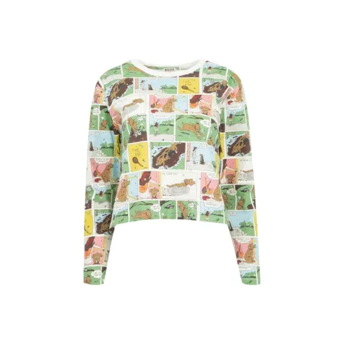 BODE Comic Strip Long Sleeve Tee 'Multicolor'