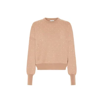 Paco Rabanne Crystal embellished Wool Jumper