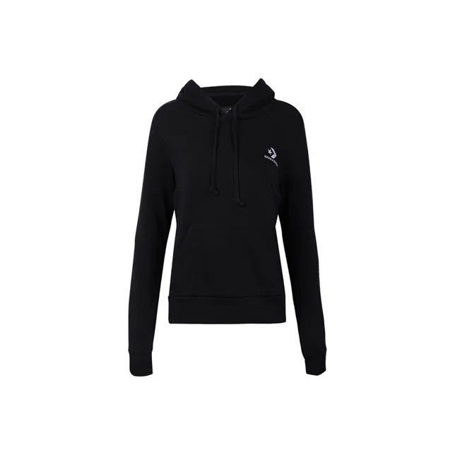 Converse Star Chev Emb Sweatshirt Women's Black-0