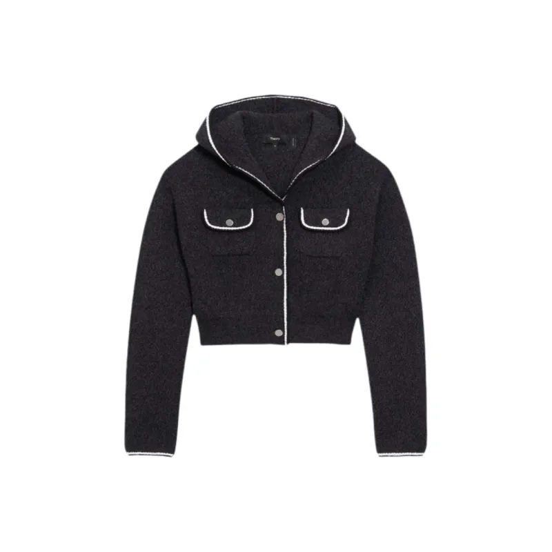 THEORY Sweater Women's Mixed Black-0