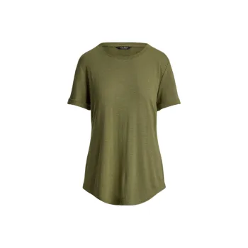 LAUREN RALPH LAUREN Regular T Shirt Women's Green