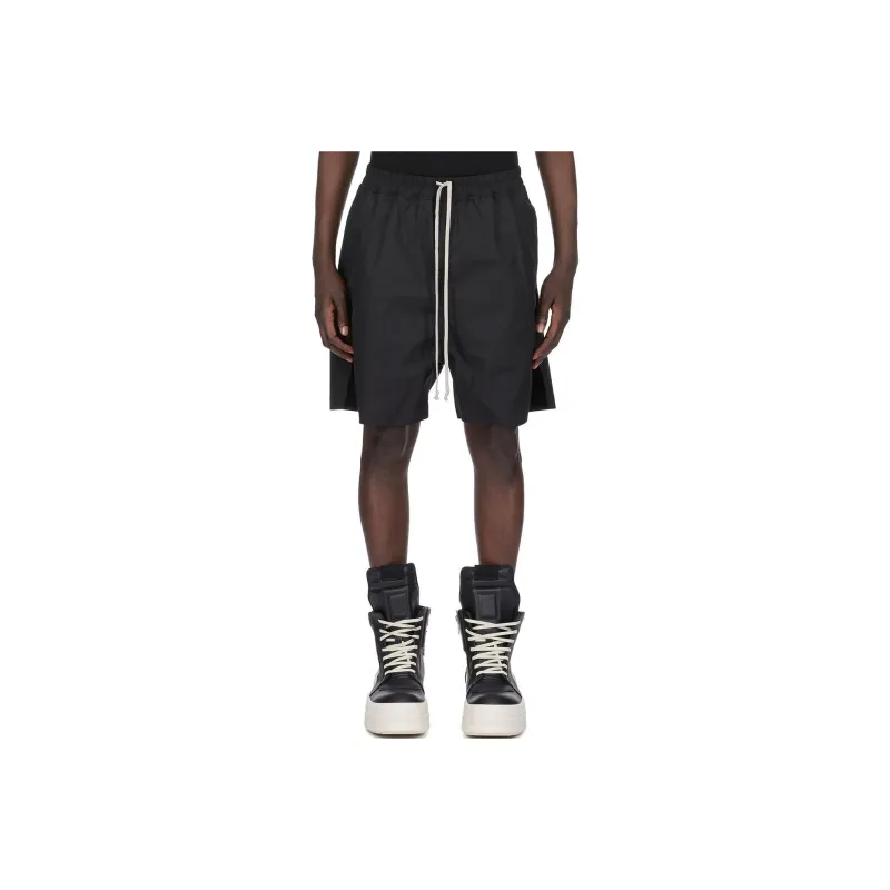 RICK OWENS/RO Casual Shorts Men's Black-0