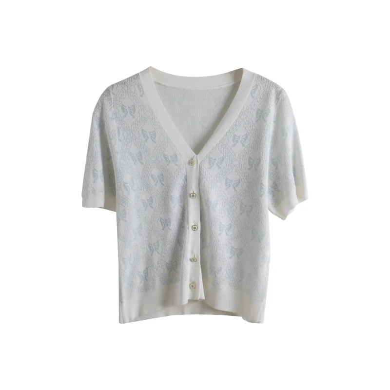 Olrain Knitwear Women's Apricot White-0
