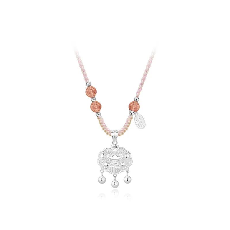 MGS Sterling Silver Necklaces Women's-16