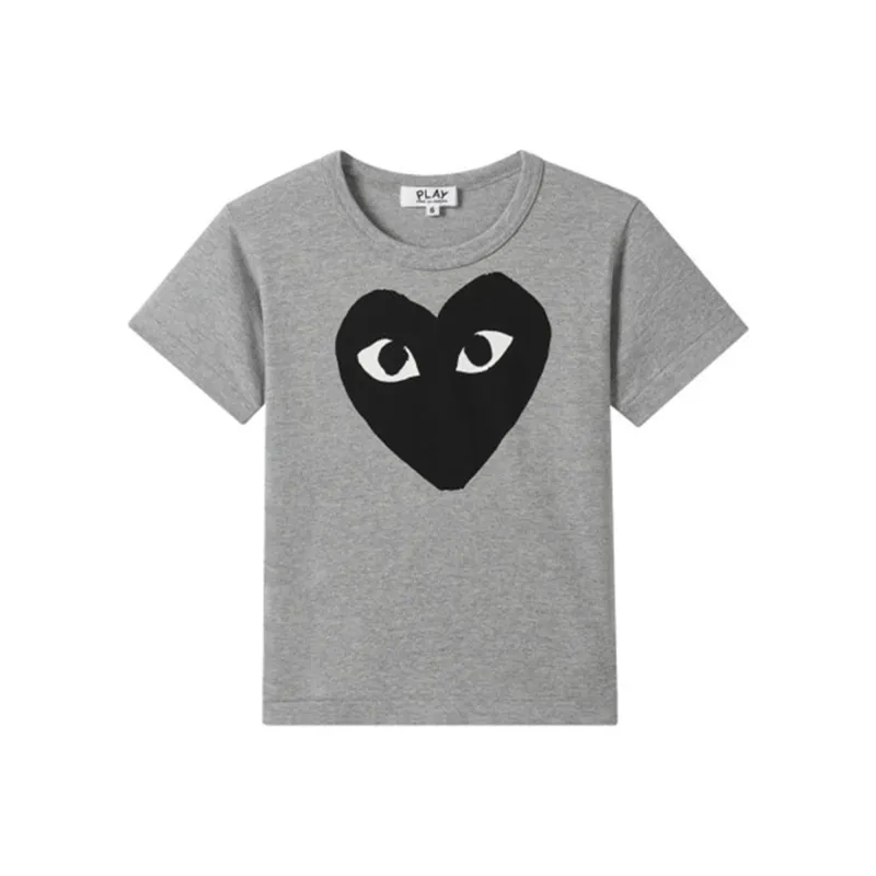 CDG Play SS25 T Shirt Women's Gray-0