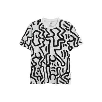 Keith Haring X GAP T-Shirts Unisex White