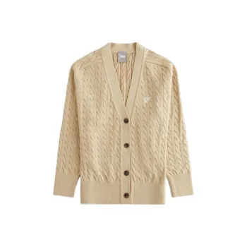 KITH Women's Roman Cable Knit Cardigan 'Birch'