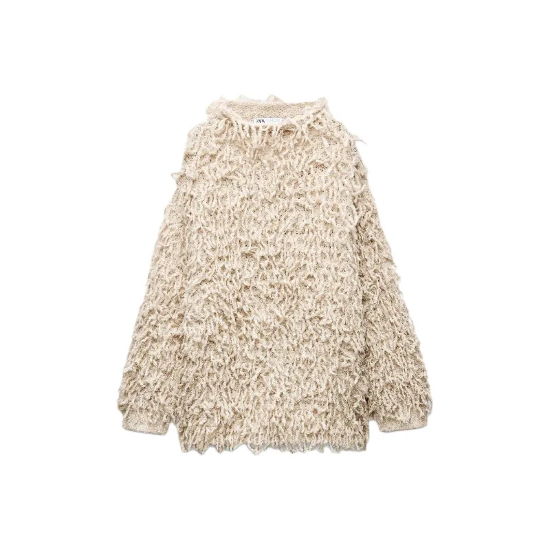 ZARA Sweater Women's Light Brown-0