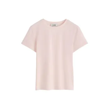 COS Regular T Shirt Women's Pink