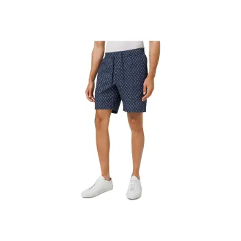 Lululemon Bowline Casual Shorts 8' Men's Blue White