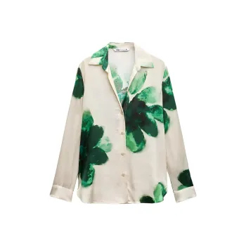 ZARA Shirts Women's Green