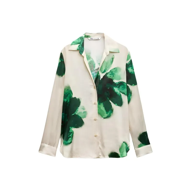 ZARA Shirts Women's Green-0