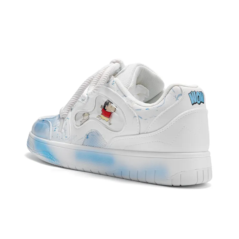 Crayon Shinchan Skateboard Shoes Unisex-10