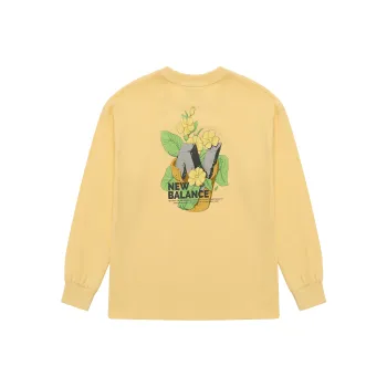 New Balance T Shirts Women's Lemon