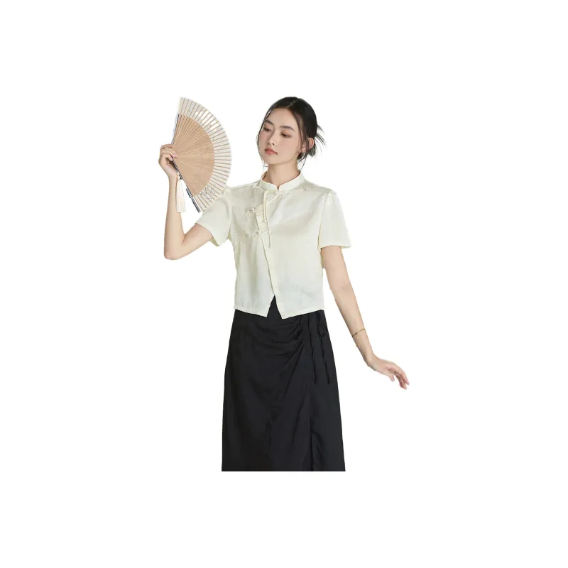 SMEN Shirts Women's Apricot-0