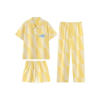 O'MESIK Pajama Set Women's Yellow