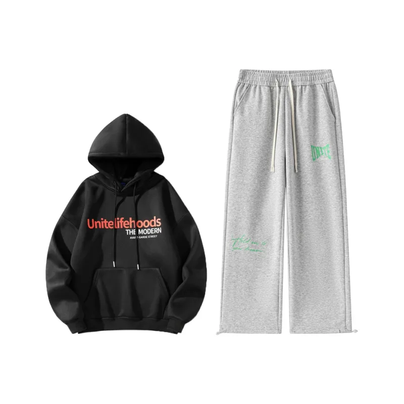 Unite Life HOODS Sweatshirt Set Unisex-2