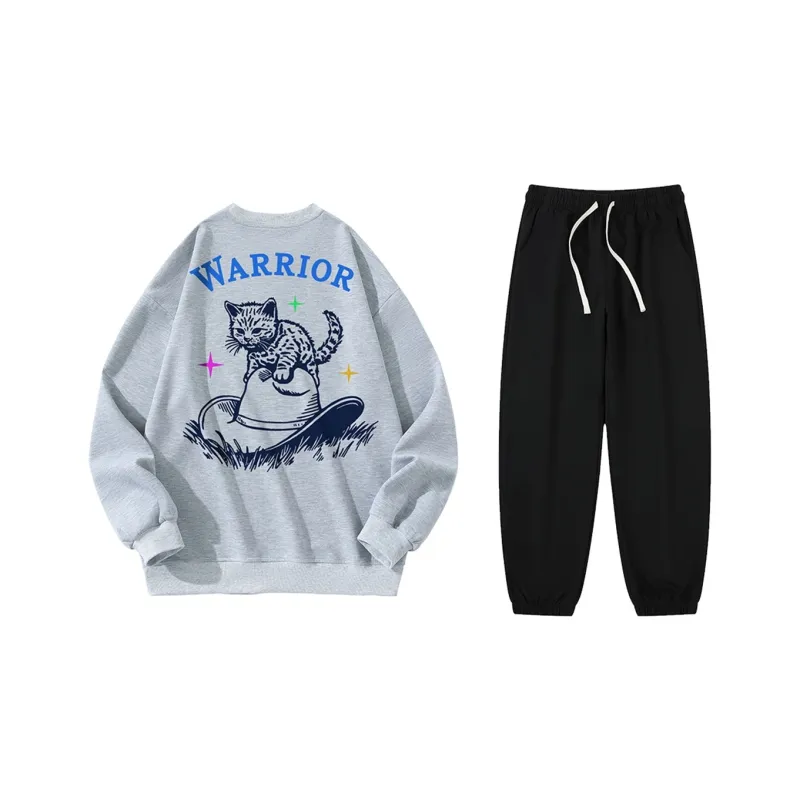 WARRIOR Sweatshirt Sets Unisex-10