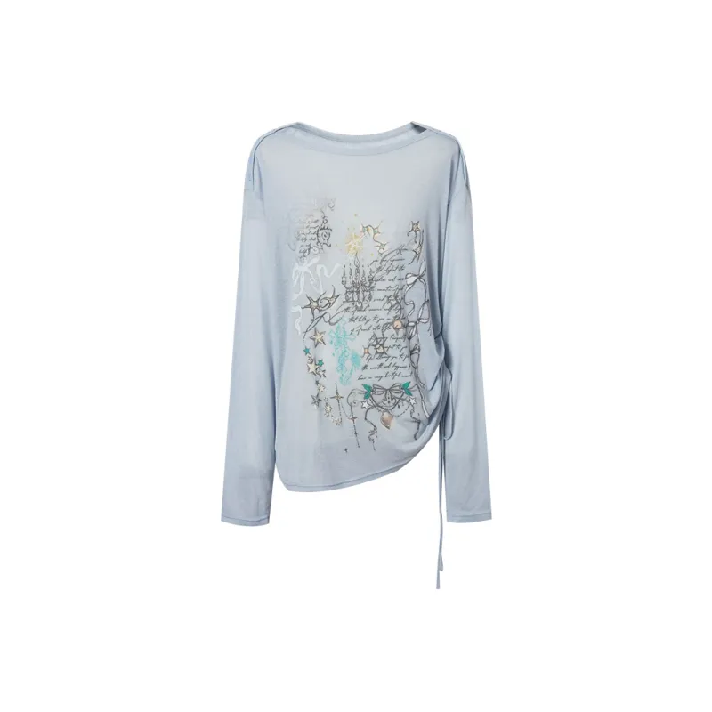 EPTISON WOMAN Drop Shoulder Sleeve T Shirt Women's-0