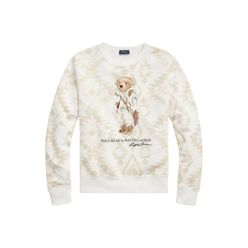 Polo Ralph Lauren FW21 Sweatshirt Women's Beige-0