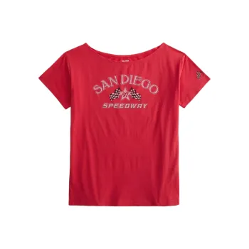 Hollister T Shirts Women's Red