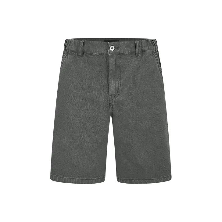 URBAN REVIVO Casual Shorts Men Dark Gray-0