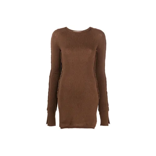 MARNI FW21 Slim Fit Sweater Women's Brown