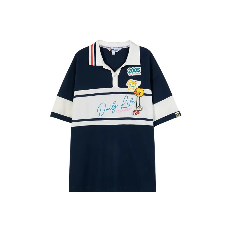 B.Duck T Shirt Women's Navy Blue-0