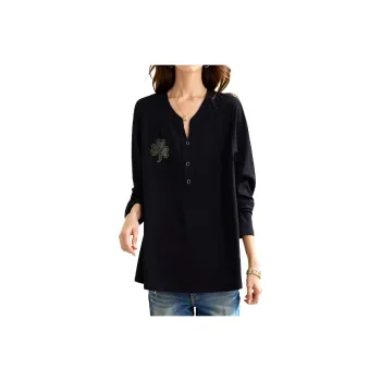 Mapping T-Shirts Women's Black