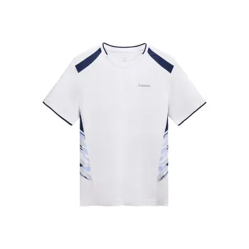 Kawasaki Match Clothing Collection Badminton Jersey Unisex White Blue