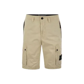 STONE ISLAND Compass Patch Cargo Shorts