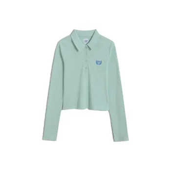 GAP Polo Shirts Women's Mint Green
