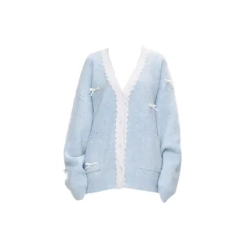 PLAY BUSH Knitwear Women's Light Blue