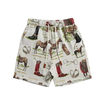CLOR Casual Shorts Unisex Seychelles Apricot