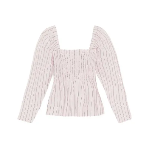 GANNI Shirts Women's Violet